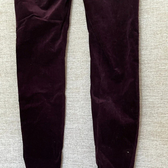 Buffalo David Bitton Jeans Womens Burgundy 6/28 Micro Cord Mid-Rise‎ Slim Sculpt - Picture 4 of 12